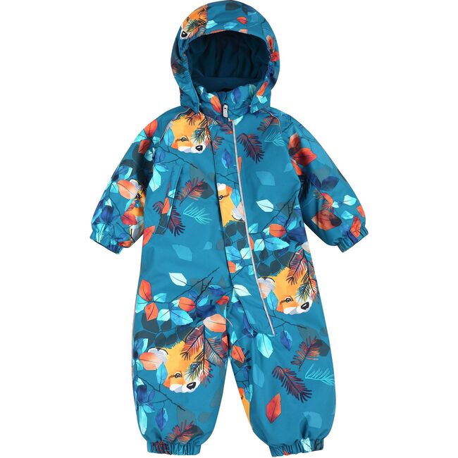 Langnes Reimatec Winter Snowsuit, Dark Sea Blue - Snowsuits - 6
