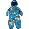 Langnes Reimatec Winter Snowsuit, Dark Sea Blue - Snowsuits - 6