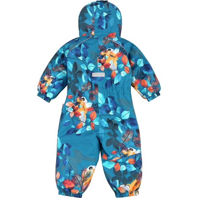 Langnes Reimatec Winter Snowsuit, Dark Sea Blue - Snowsuits - 7