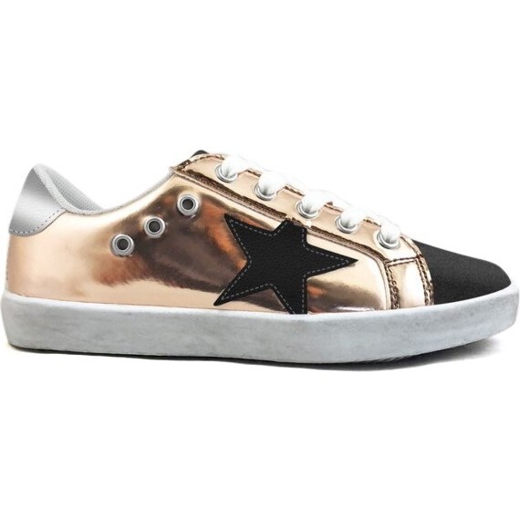Mia Star Lace Sneaker, Rose Gold