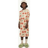 Crab Dress, Soft Pink Cherries - Dresses - 4
