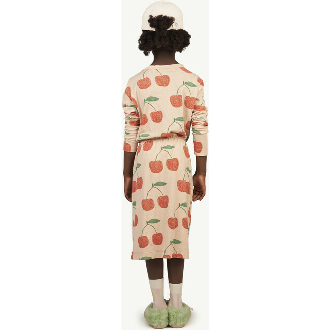 Crab Dress, Soft Pink Cherries - Dresses - 5