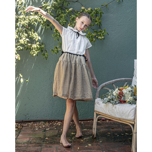 Coco Top, Retro White - Blouses - 4