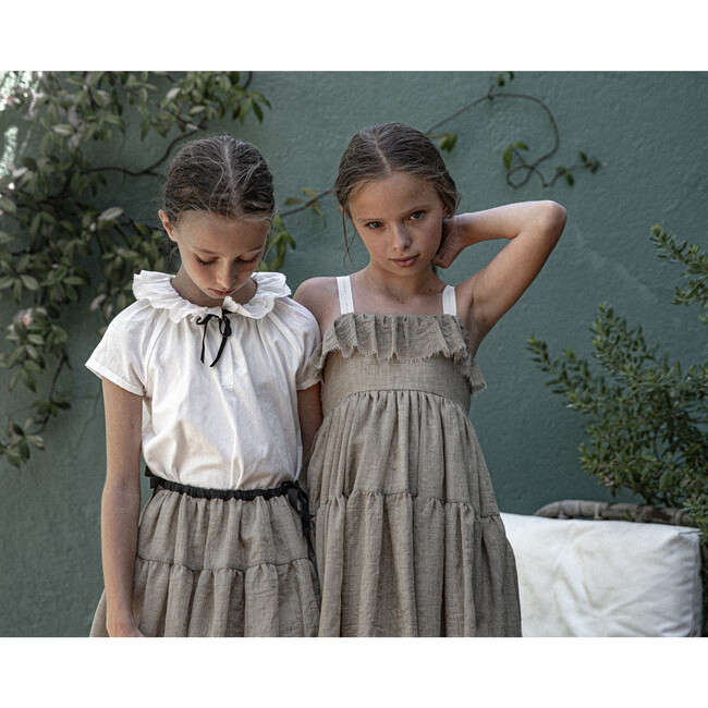 Coco Top, Retro White - Blouses - 5