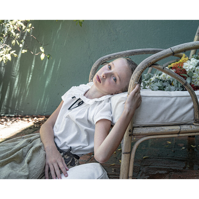 Coco Top, Retro White - Blouses - 6