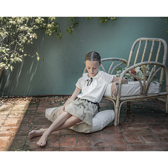 Coco Top, Retro White - Blouses - 8