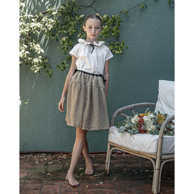 Coco Top, Retro White - Blouses - 9