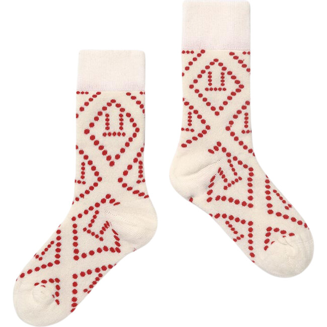 Skunk Socks, Raw White - Socks - 1