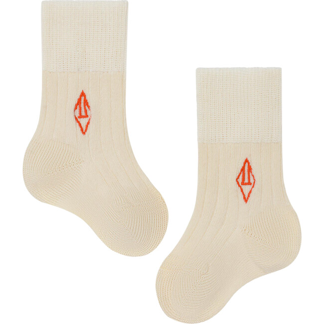 Skunk Baby Socks, White Logo - Socks - 1