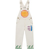 Mule Dungaree, White Sun - Overalls - 1 - thumbnail