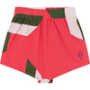 Clam Shorts, Red Geometric - Shorts - 1 - thumbnail