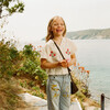 Kangaroo Shirt, White Flowers - Shirts - 2
