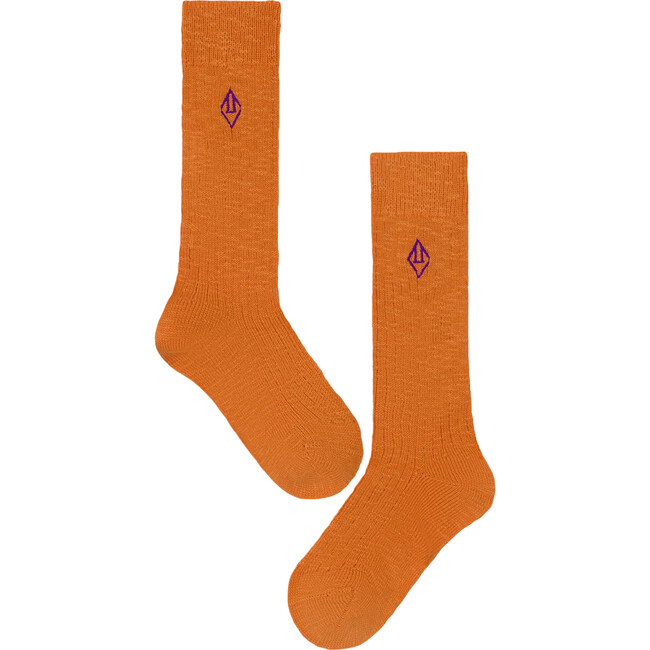 Skunk Socks, Orange Logo - Socks - 1