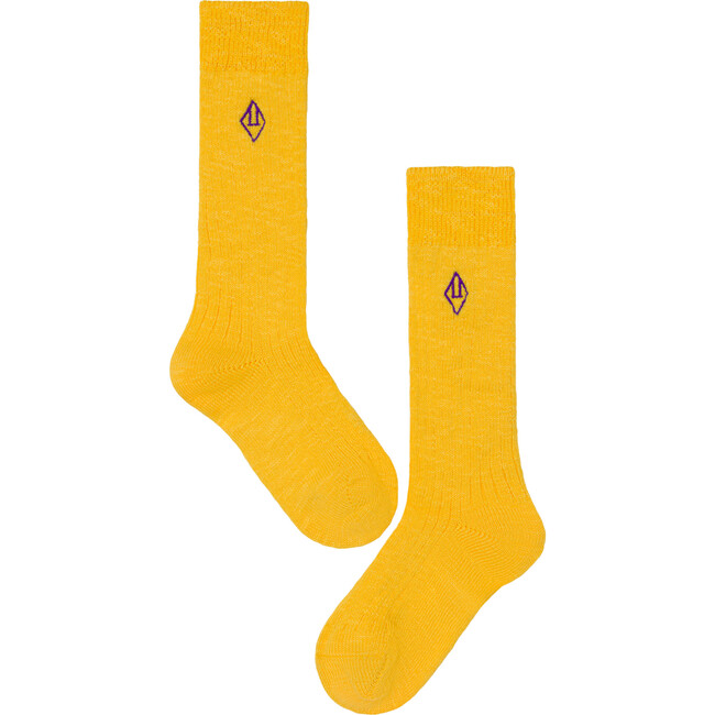 Skunk Socks, Yellow Logo - Socks - 1