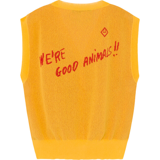 Bat Vest, Yellow - Sweaters - 2