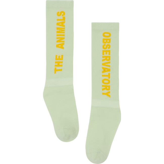 Worm Socks, Soft Green - Socks - 1