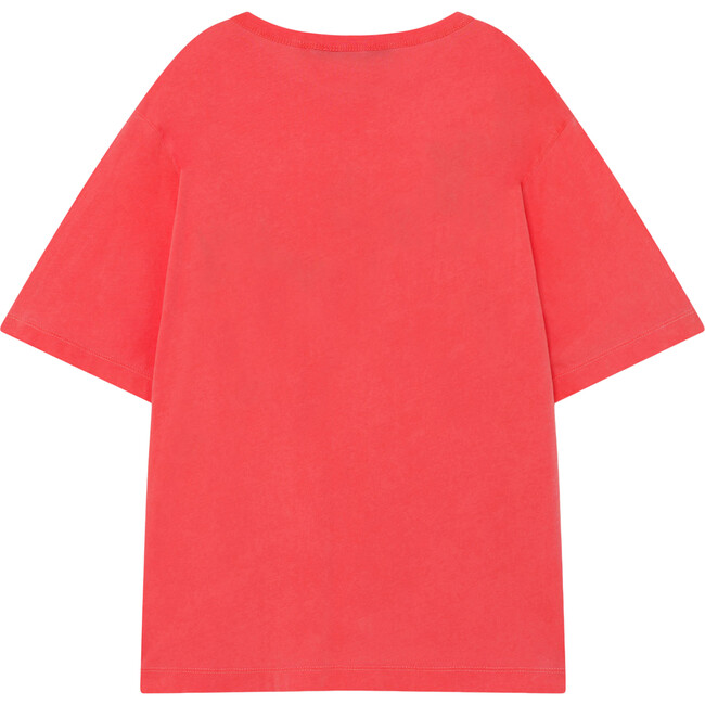 Rooster Oversize T-Shirt, Red The Animals - Tees - 3