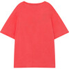 Rooster Oversize T-Shirt, Red The Animals - Tees - 3