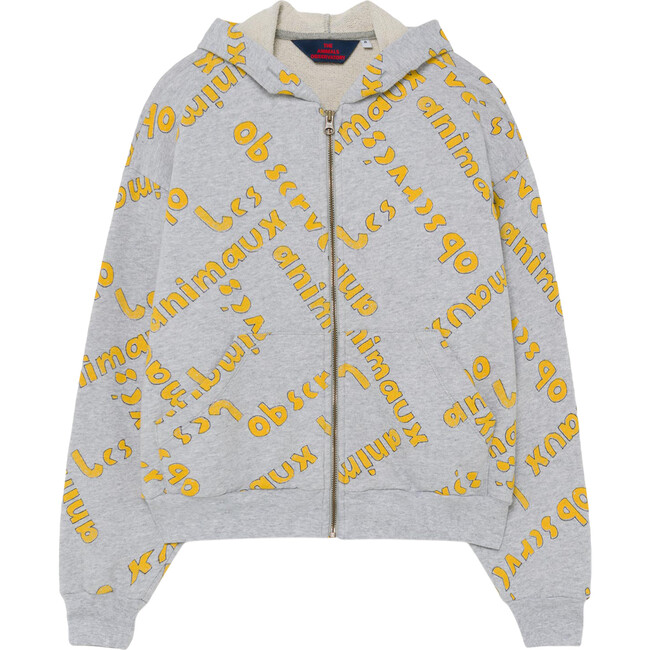 Seahorse Sweatshirt, Grey Les Animaux - Sweatshirts - 1