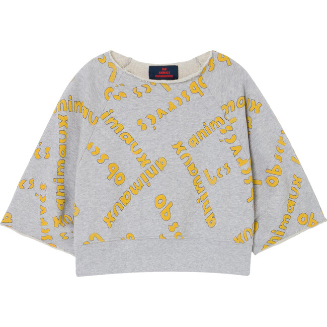 Squab Sweatshirt, Grey Les Animaux - Sweatshirts - 1