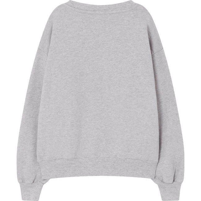 Bear Sweatshirt, Grey Dog - Sweatshirts - 2