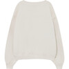 Bear Sweatshirt, White Observer - Sweatshirts - 4