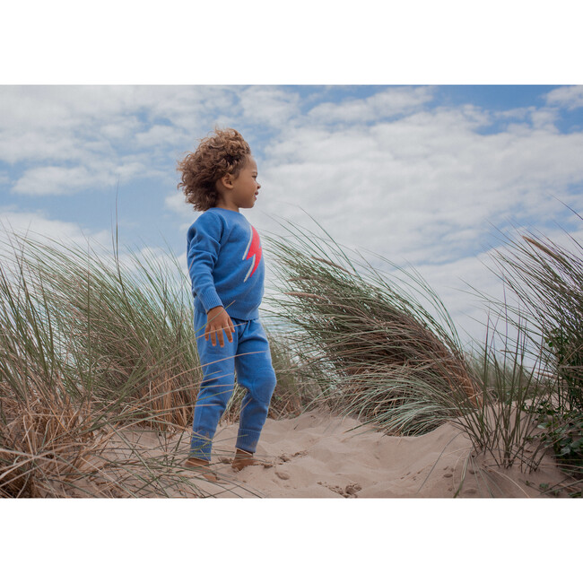 Bowie Jumper, Blue - Sweaters - 3