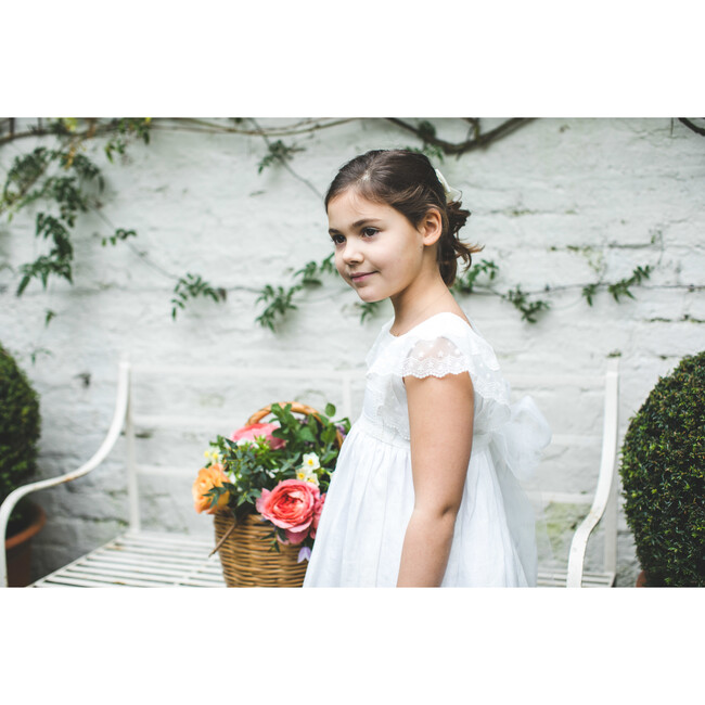 Lea Dress, Ivory - Dresses - 4