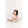 Baby Racerback Gauze Romper, Cream - Rompers - 3