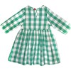 Winnie Dress, Forest Green Buffalo Check - Dresses - 3 - thumbnail