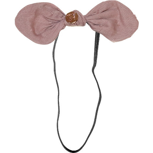 Baby Sweetheart Bow, Dusty Rose