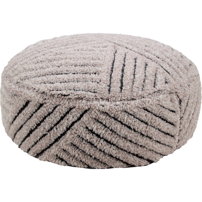 Fields Woolable Pouffe, Natural