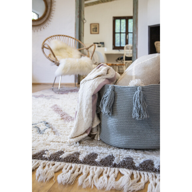Tuba Woolable Rug, Linen Multi - Rugs - 4