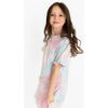 Tie Dye Dress, Pink & Blue - Dresses - 3