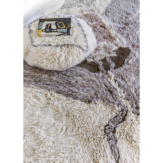 Berber Soul Woolable Pouffe, Natural - Decorative Pillows - 6