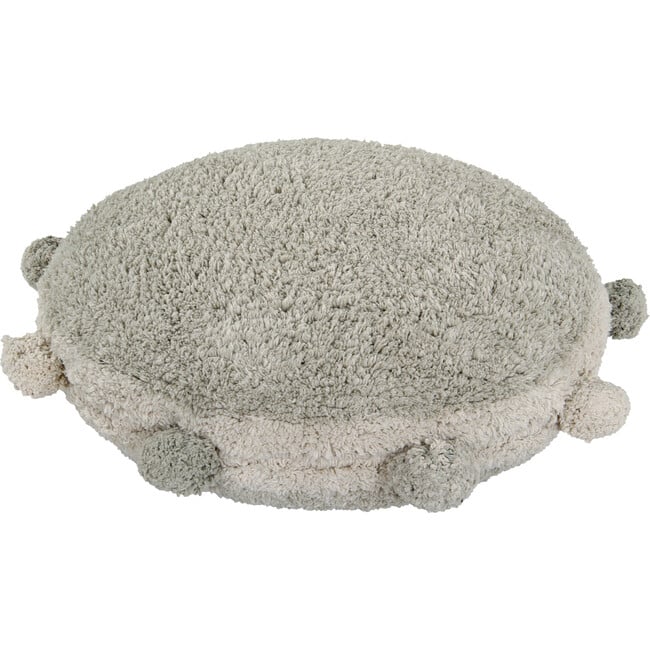 Bubbly Floor Cushion, Olive - Decorative Pillows - 3