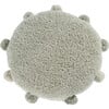 Bubbly Floor Cushion, Olive - Decorative Pillows - 5