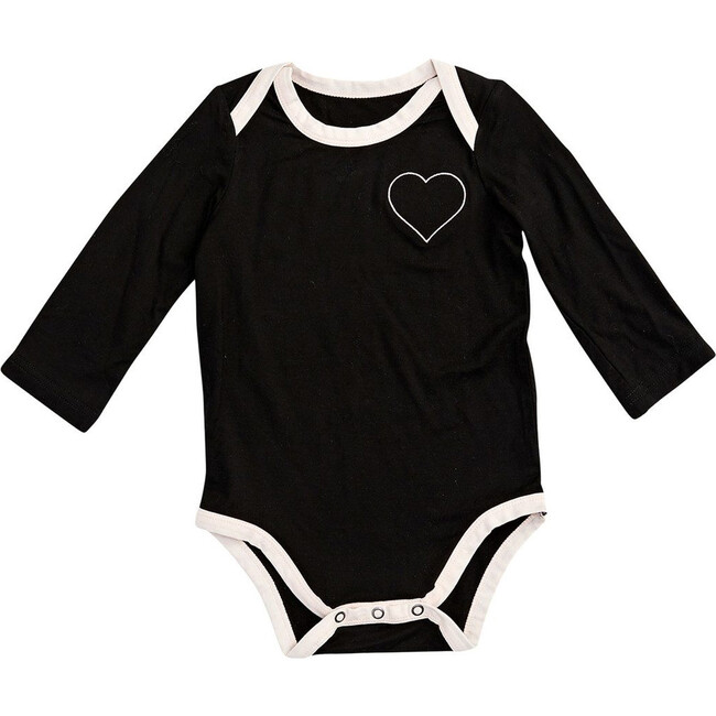 Roo Onesie, Noir & Vanilla - Onesies - 1