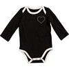 Roo Onesie, Noir & Vanilla - Onesies - 1 - thumbnail