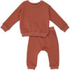 Mini cloud Sweatsuit, Clay - Loungewear - 1 - thumbnail