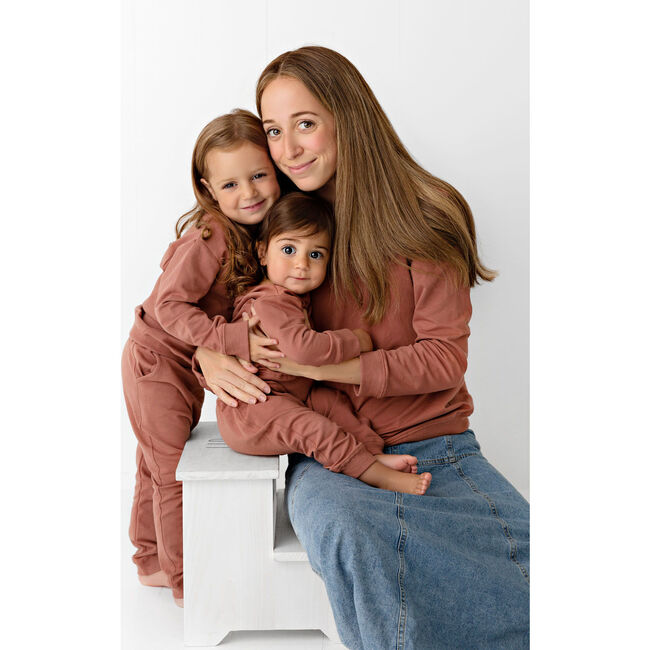 Mini cloud Sweatsuit, Clay - Loungewear - 3
