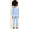 Lulu PJ Set, Blue - Pajamas - 2