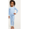 Lulu PJ Set, Blue - Pajamas - 3