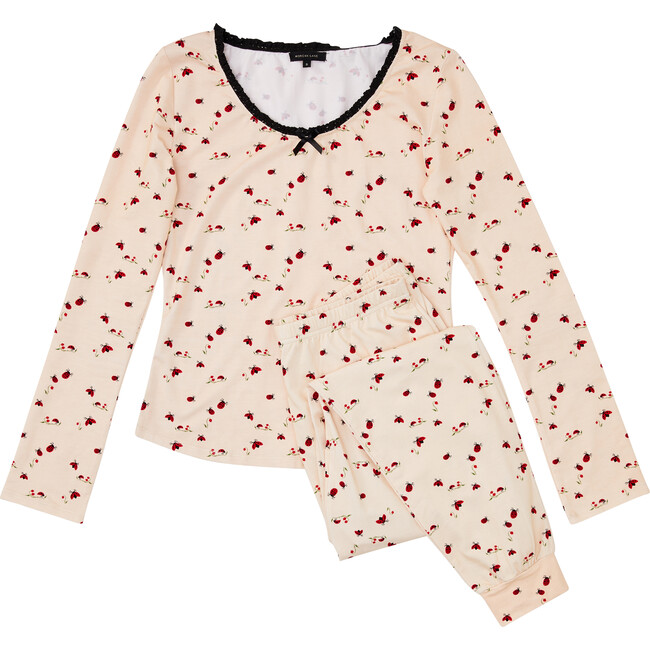 Women's Lanie Bug June PJ Set, Blush - Pajamas - 1