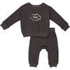 Graffiti Sweatsuit, Ash - Loungewear - 1 - thumbnail