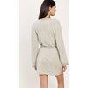 Women's Bella Robe, Pale Grey - Robes - 3