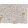 Hippy Dots Washable Rug, Natural/Honey - Rugs - 3