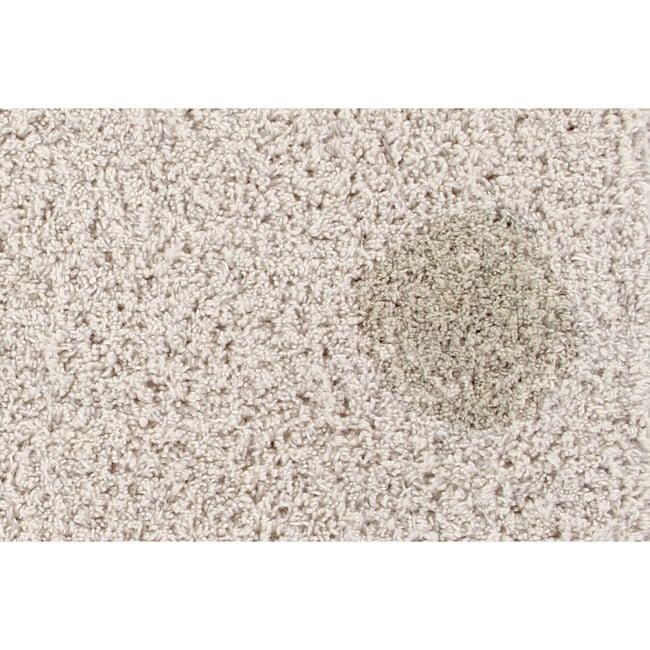 Hippy Dots Washable Rug, Natural/Olive - Rugs - 5