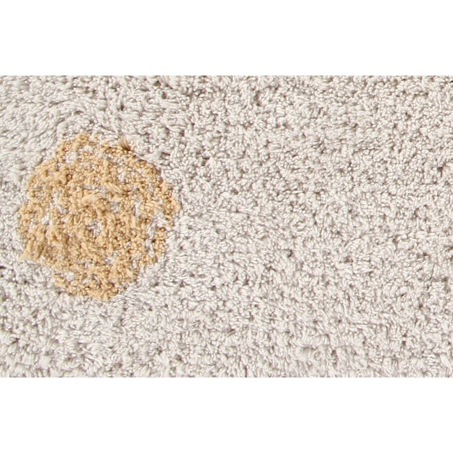 Hippy Dots Washable Rug, Natural/Honey - Rugs - 7