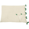 Bubbly Baby Blanket, Natural/Green - Blankets - 2